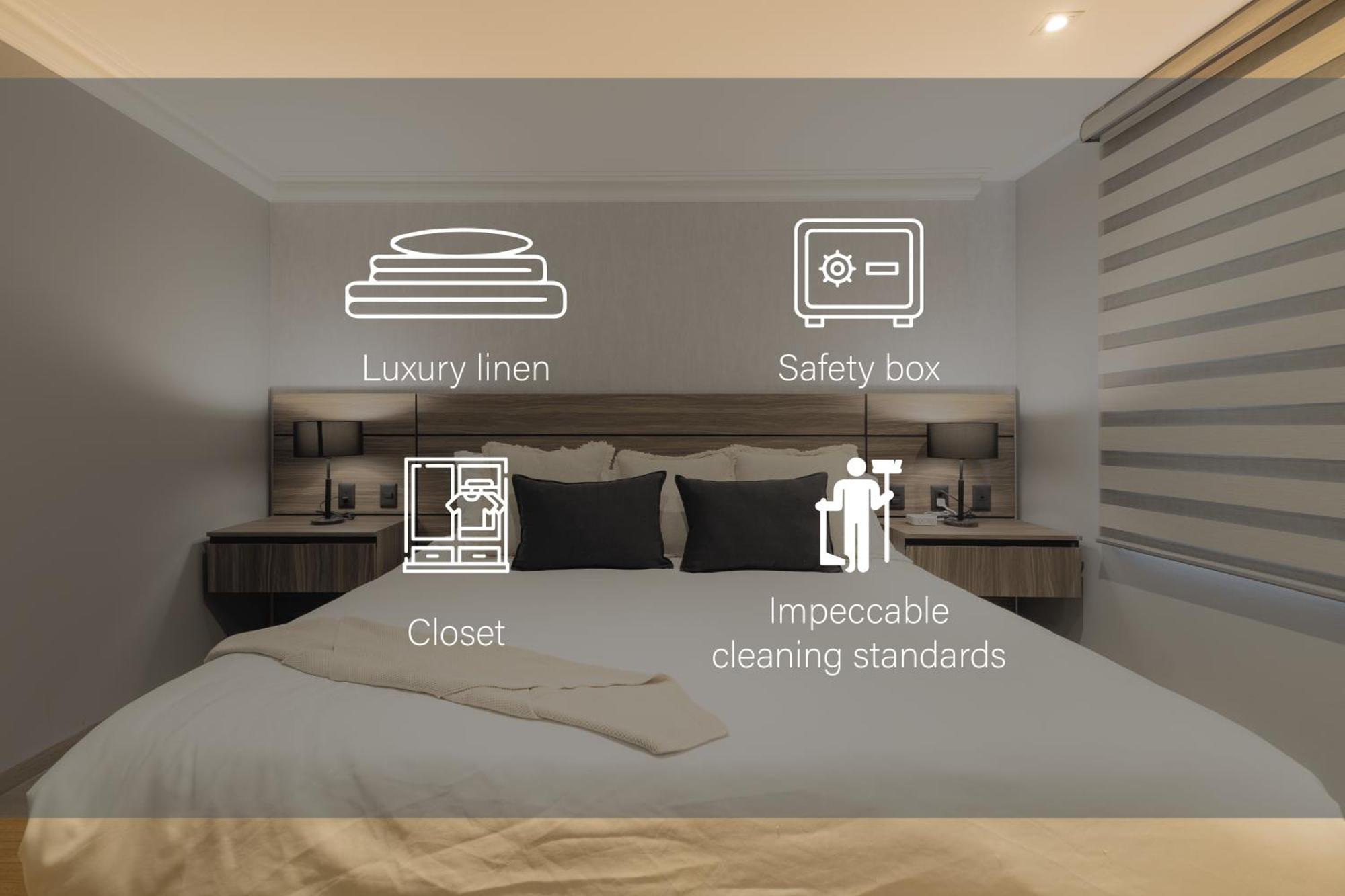 Capitalia - Apartments - Polanco - Julio Verne Mexikóváros Szoba fotó